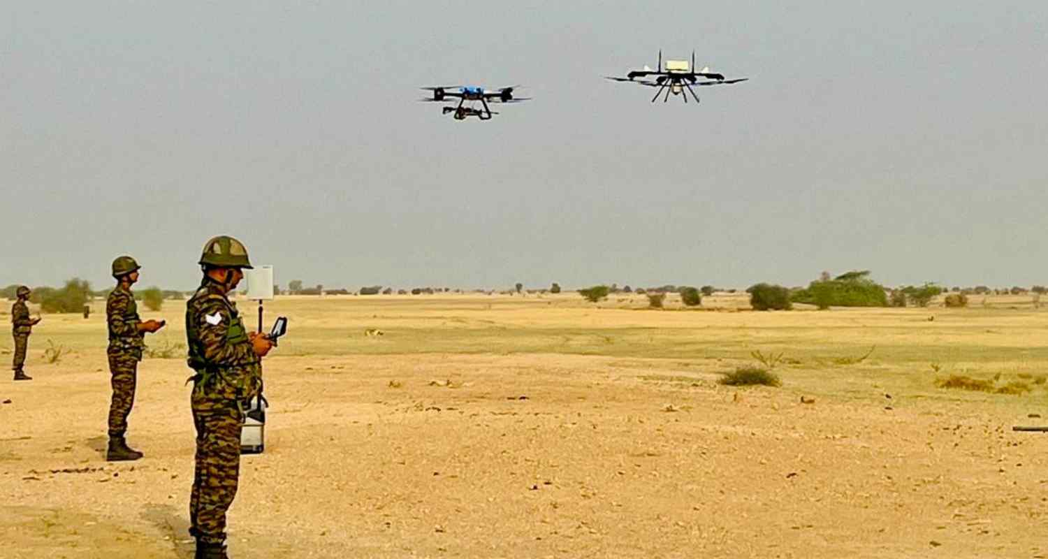 Indian Army Soldiers to be trained in drone operations by 2027