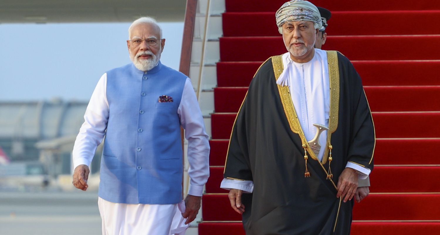 PM Modi arrives in Oman on final leg of three-nation tour