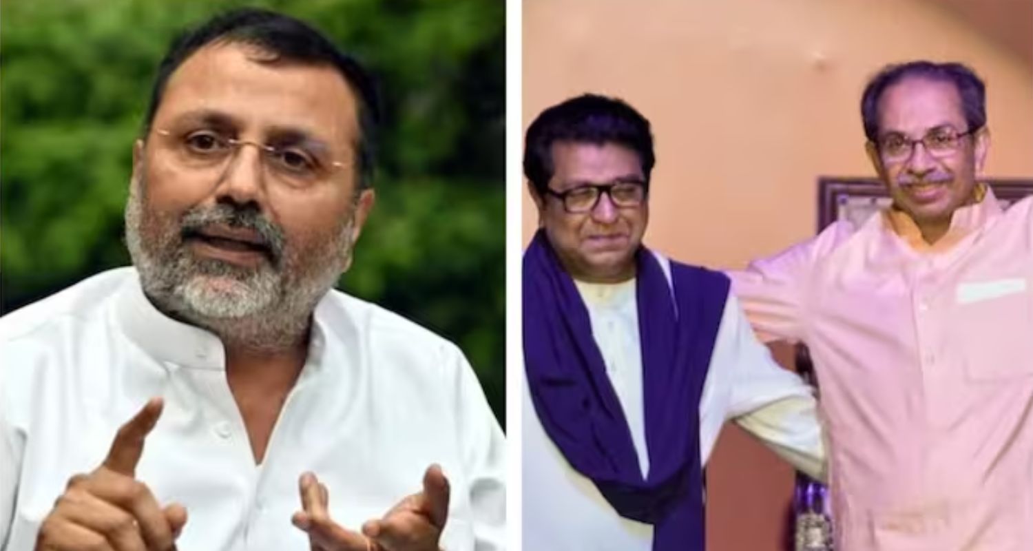 BJP MP Dubey dares Thackerays over Hindi speaker assaults