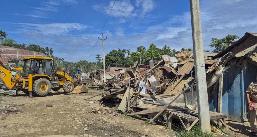 Assam starts eviction drive to clear 375 acres of encroached land