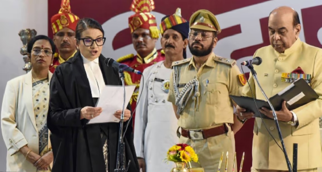 Justice R S Rai Justice Rai becomes first woman from NE to head High Court