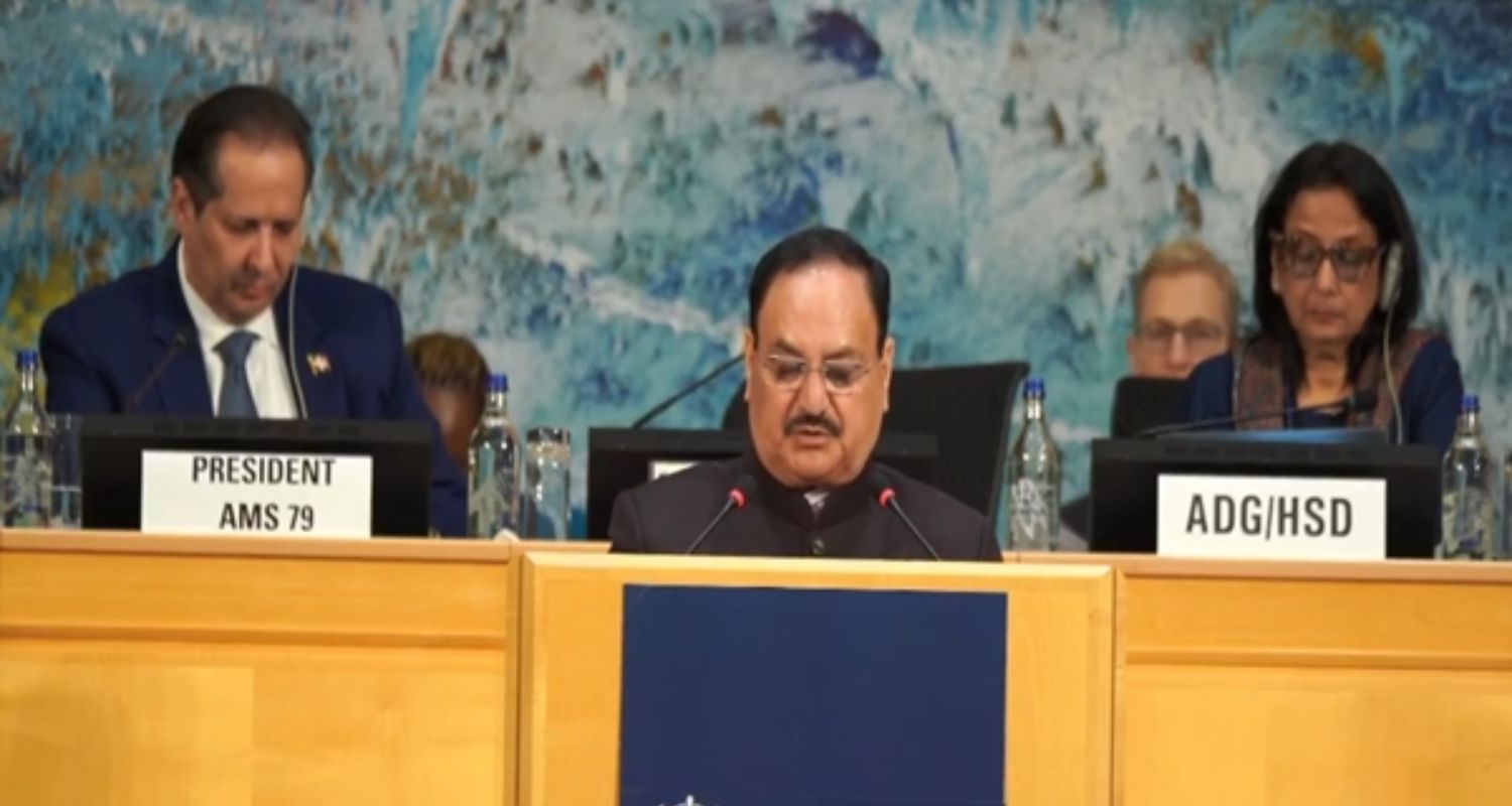 At Geneva Assembly,India reaffirms commitment to 'Health for All'