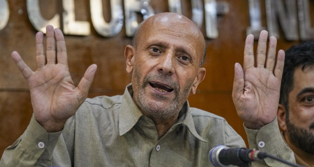 Engineer Rashid arrives in Srinagar after five years