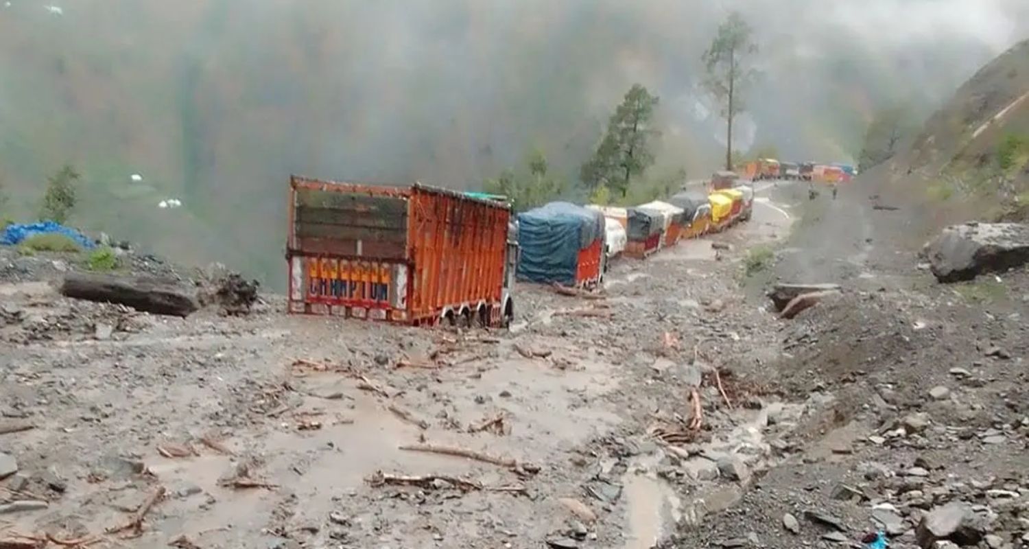 Landslide, flash floods claim two lives in J&K