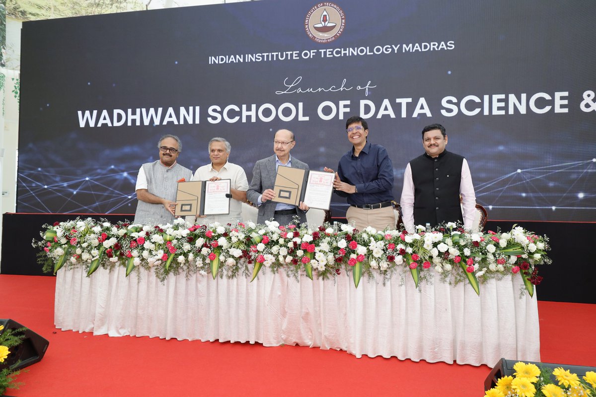 IIT Madras alumnus gifts Rs 110 crore for data science and AI school