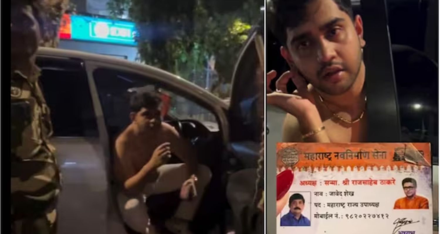 Rahil Javed FIR against MNS leader’s son for abusing woman influencer on road